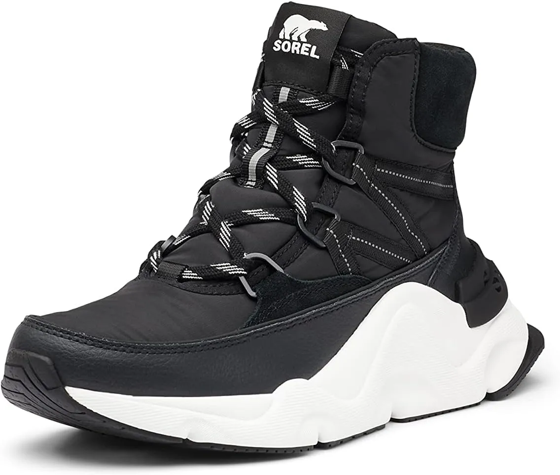 Sorel Women's Kinetic RNEGD Storm Boot — Waterproof Textile & PU Leather Winter Boots
