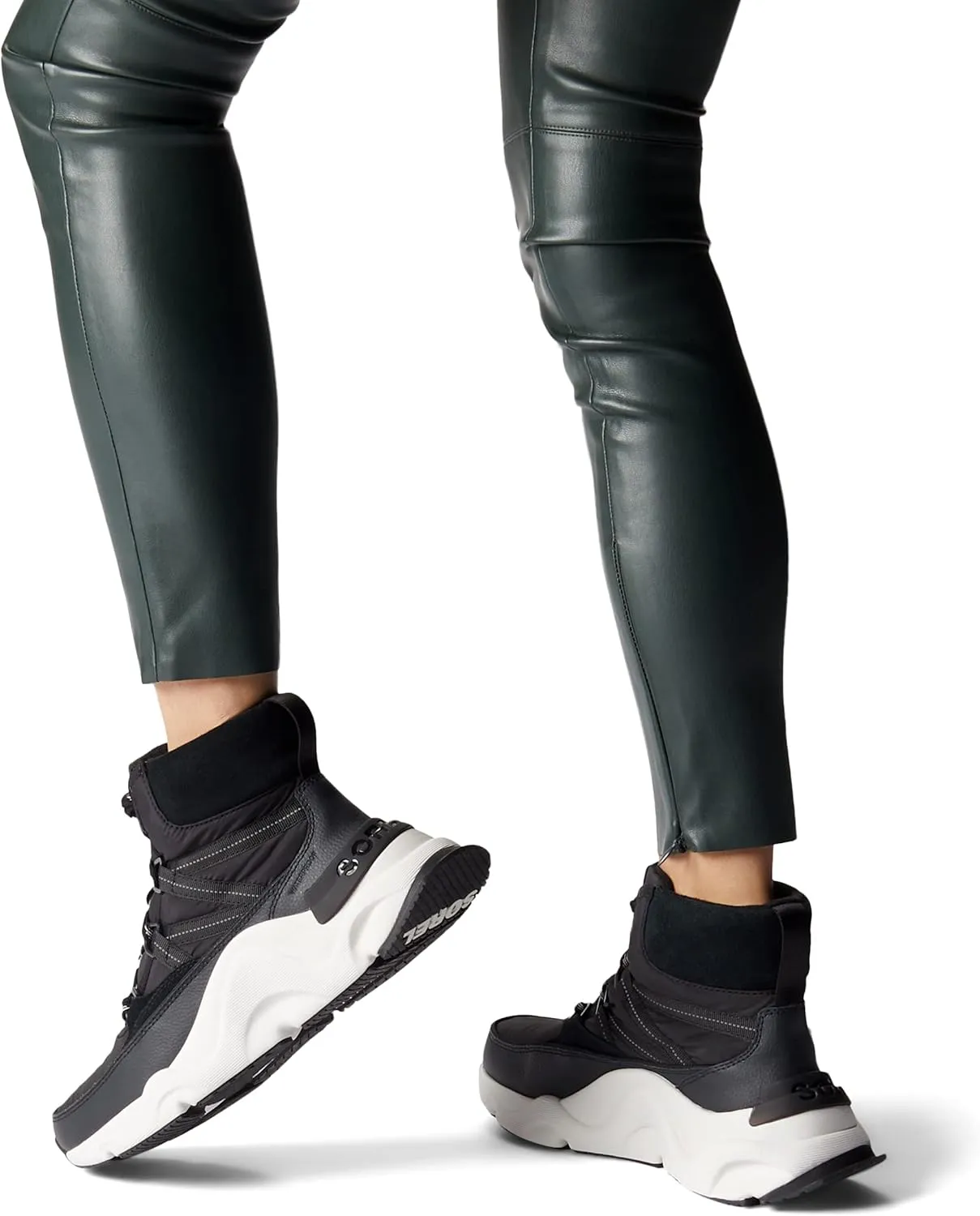 Sorel Women's Kinetic RNEGD Storm Boot — Waterproof Textile & PU Leather Winter Boots