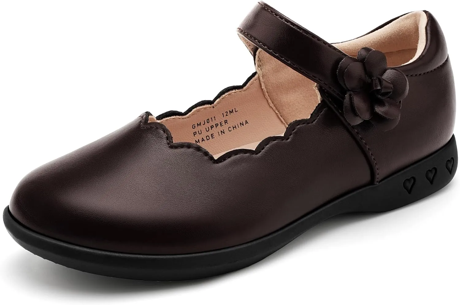 Stelle School Shoes for Girls Uniform Mary Jane Dress Shoes Flats Church Music Recitals(Little/Big Kids)