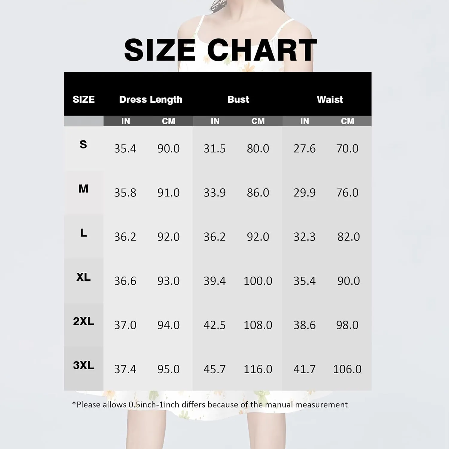 Summer Cami Midi Halter Tank Short Dress Off-Shoulder Backless Adjustable Shoulder Strap Knee-Length Sundress S-3XL
