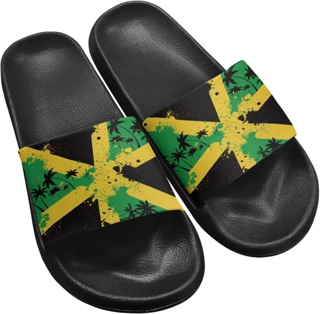 Summer Slides for Women Men Teens Soft EVA Slippers Waterproof Pool Beach Shoes Quick Dry Non Slip Shower Sandals US Size 5.5-12.5