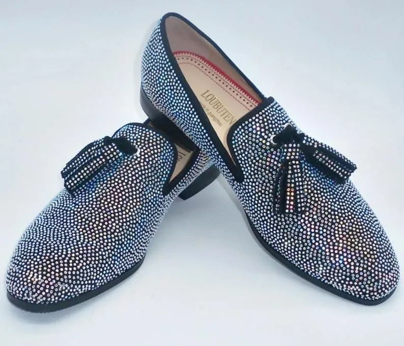 TASSEL LOAFERS "CRYSTAL PM"