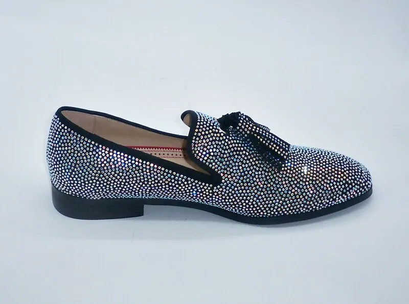 TASSEL LOAFERS "CRYSTAL PM"