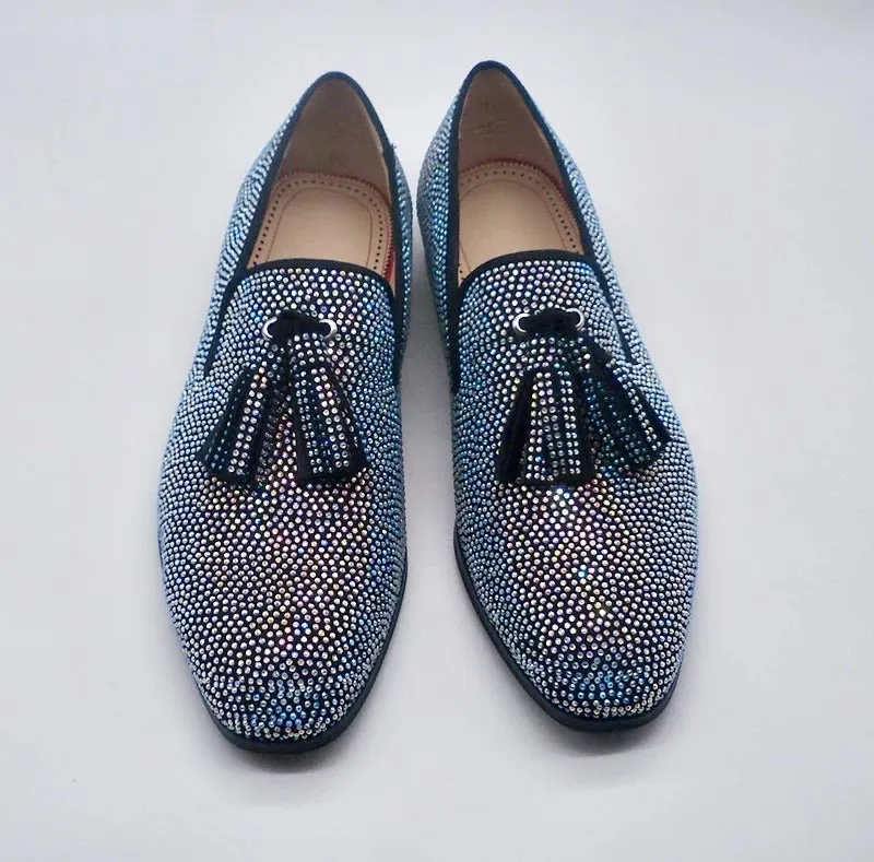 TASSEL LOAFERS "CRYSTAL PM"