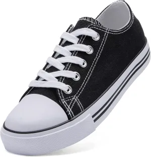 The Fashion Supply Kids Canvas Shoes for Girls & Boys - Breathable & Comfortable Boys & Girls Canvas Shoes