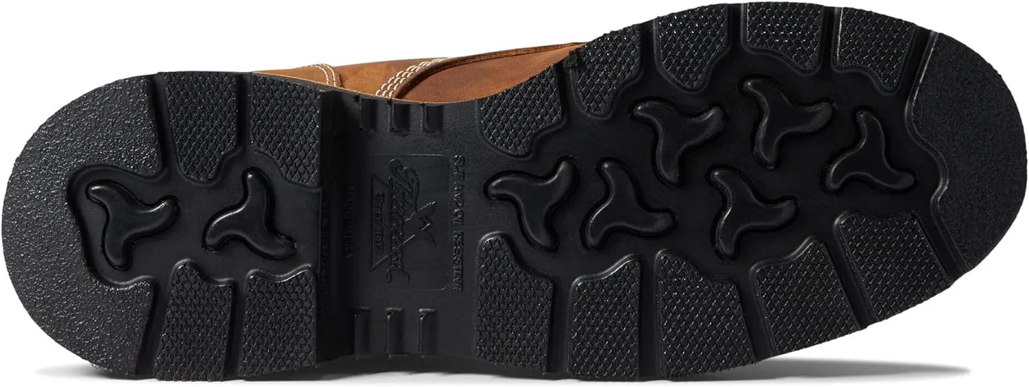 Thorogood V-Series 6” Waterproof Composite Toe Work Boots for Men - Premium Leather with Goodyear Storm Welt, Comfort Insole, and Chevron Traction Outsole; ASTM Rated