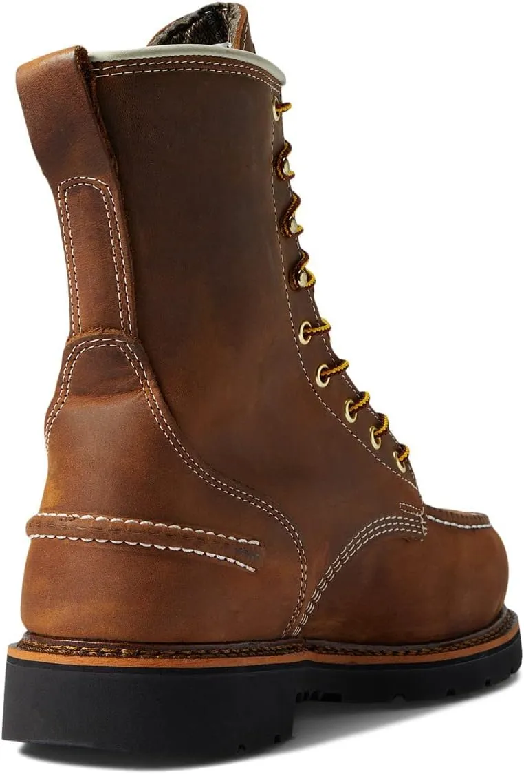 Thorogood V-Series 6” Waterproof Composite Toe Work Boots for Men - Premium Leather with Goodyear Storm Welt, Comfort Insole, and Chevron Traction Outsole; ASTM Rated