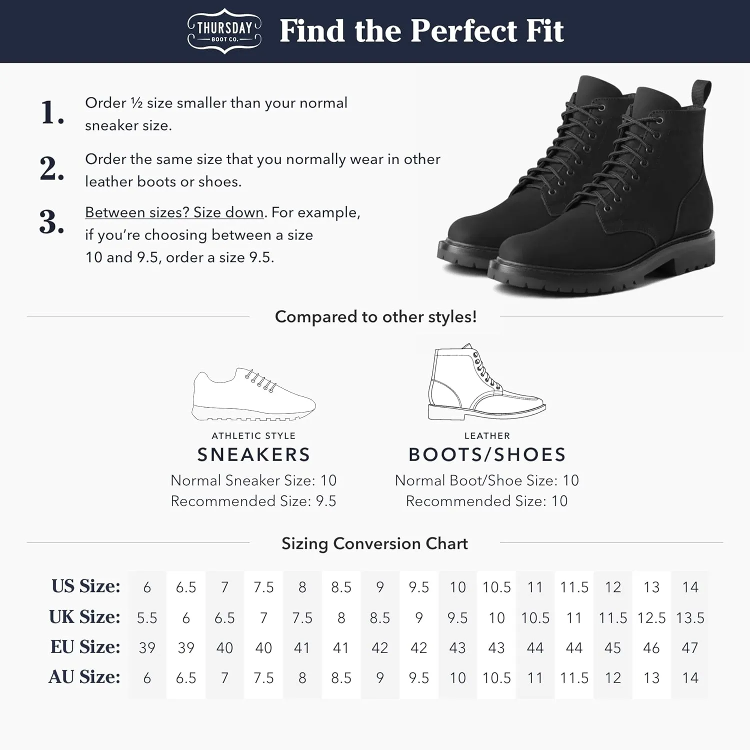 Thursday Boot Company Hero Men's Lace-up Boot