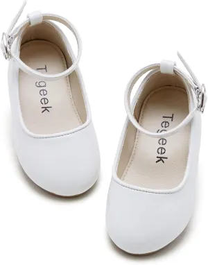 Toddler Ballet Flats for Girls - Princess Party Shoes Wedding & Dress