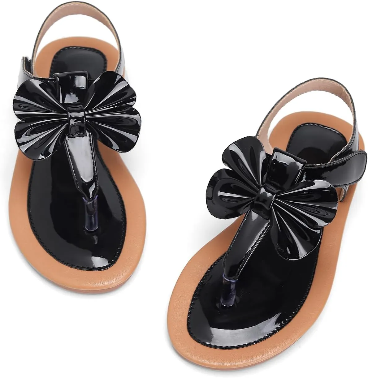 Toddler Girls Sandals Summer Flats Dress Shoes for Baby Little Kids Girl