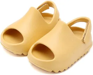 Toddler Little Kids Slides Sandals, Kid Summer Slip On Slides Sandals,Slippers with Strap Anti-slip Water Shoes，Indoor Outdoor Lightweight Slippers Sandals for Boys and Girls