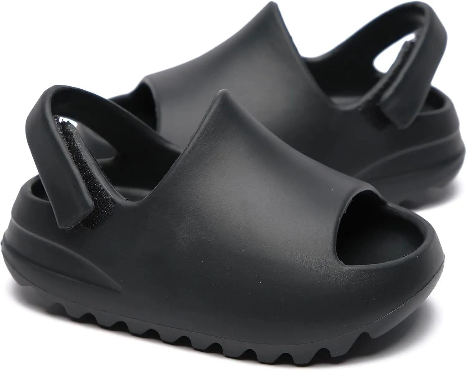 Toddler Little Kids Slides Sandals Summer Slip-On Sandals Beach Pool Anti-slip Slippers for Kids Girls Water Shoes Indoor Outdoor Lightweight Sandals for Boys Toddler Strap Slides Sandals