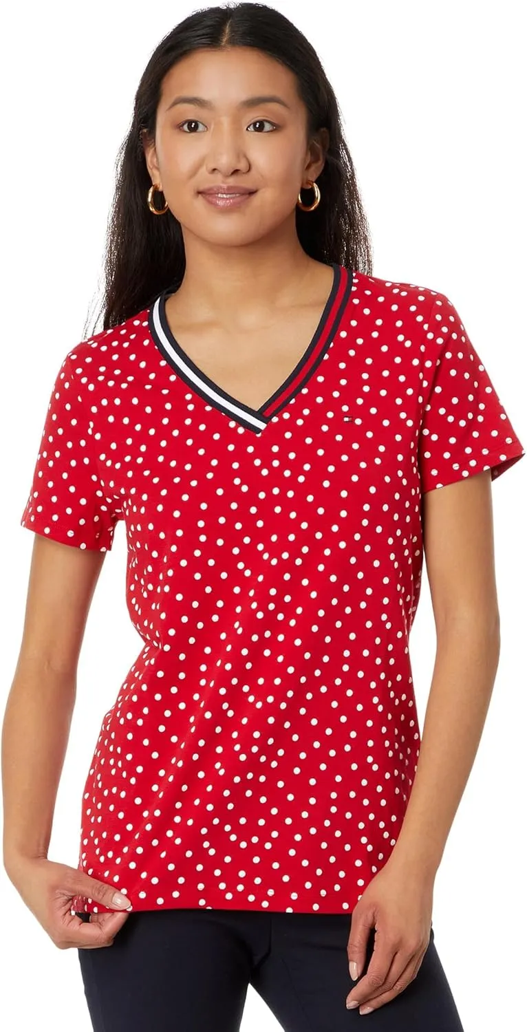 Tommy Hilfiger Women's V-neck Tee