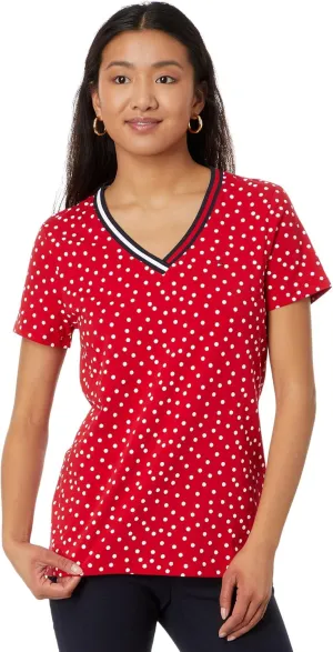 Tommy Hilfiger Women's V-neck Tee
