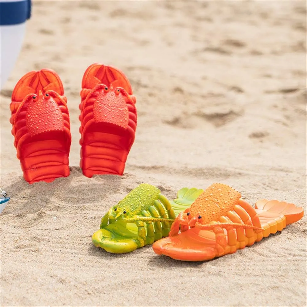 TOTENJS Lobster & Fish Slippers, Bass Sandals
