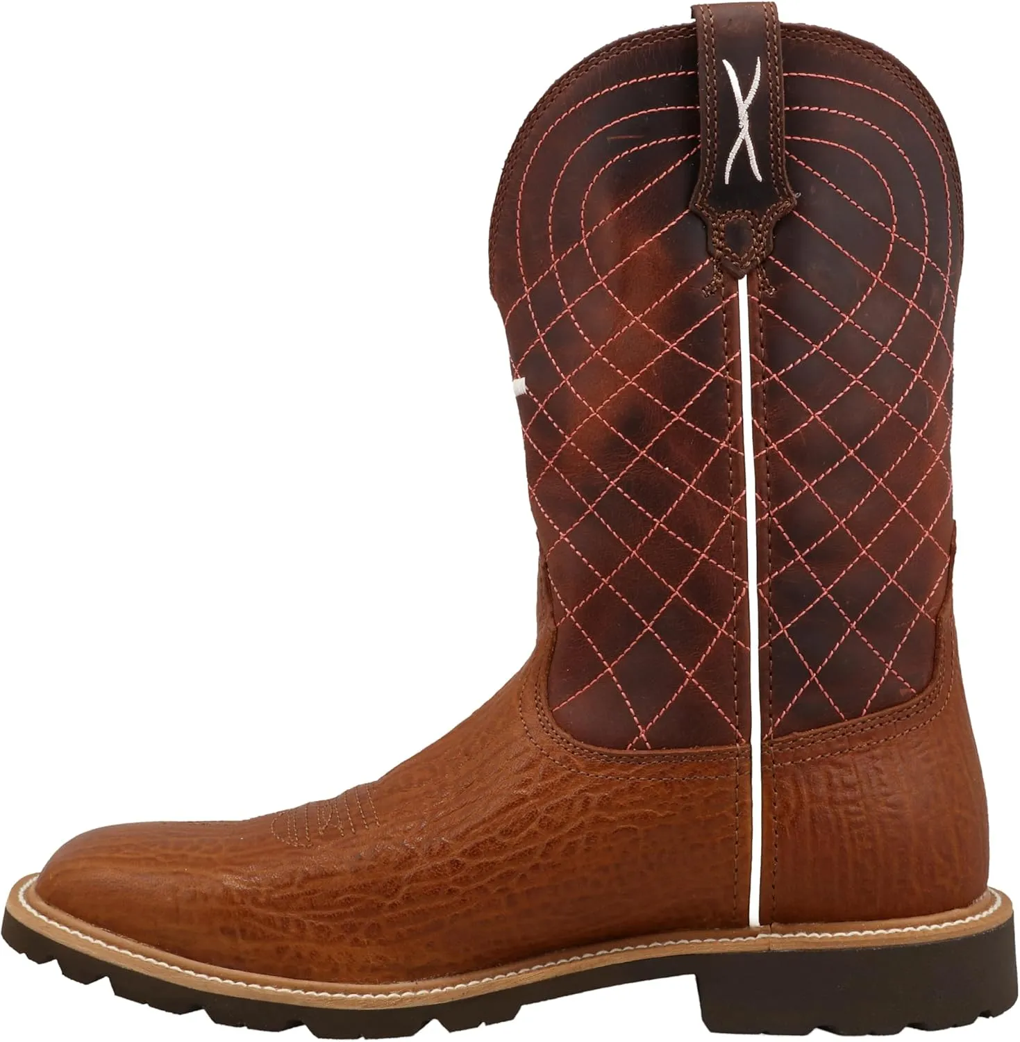 Twisted X Men's 11" Tech X Boot, Wide Square Toe with CellStretch and Tech X