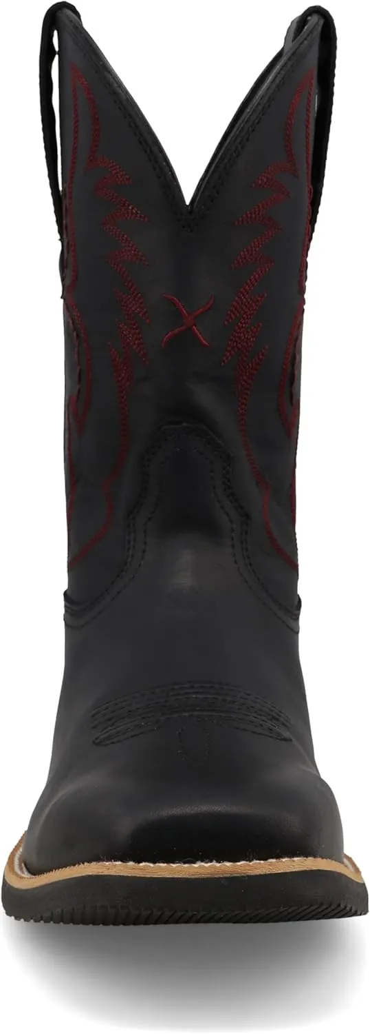 Twisted X Men's 11" Tech X Boot, Wide Square Toe with CellStretch and Tech X