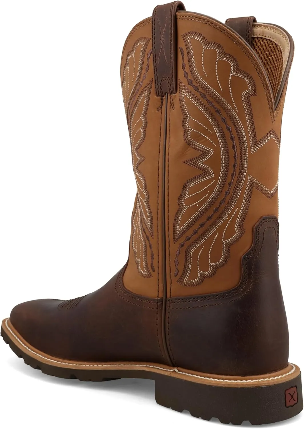 Twisted X Men's 11" Tech X Boot, Wide Square Toe with CellStretch and Tech X