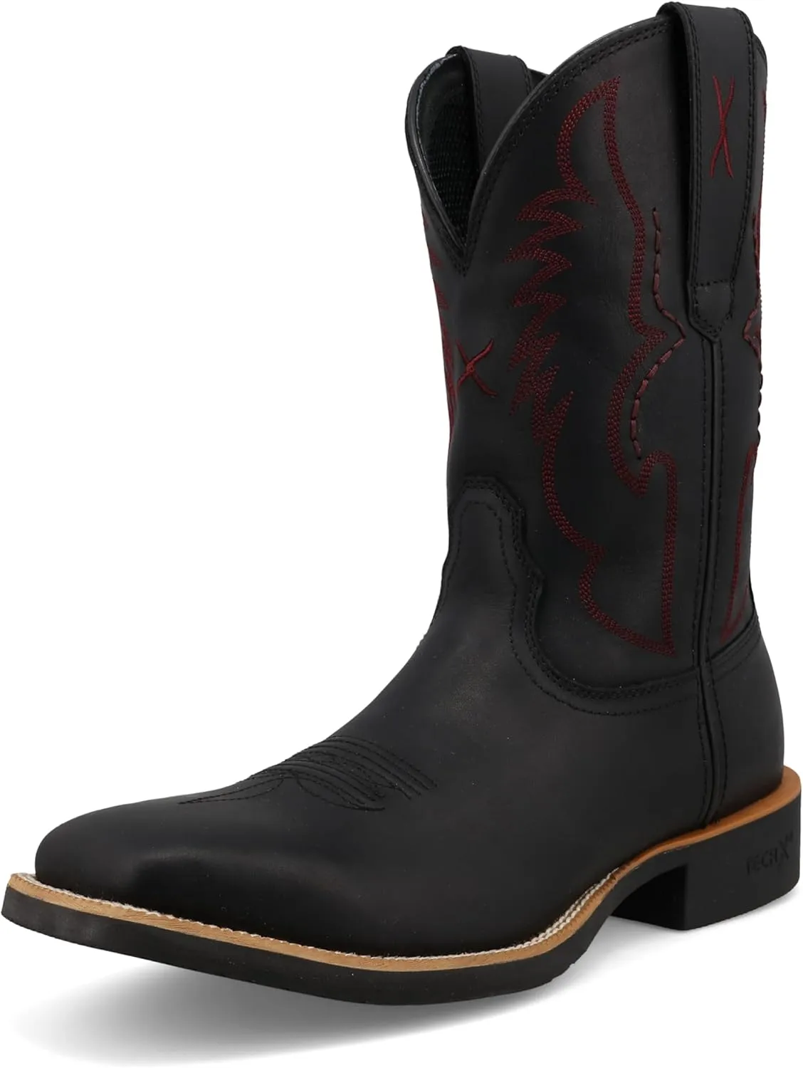 Twisted X Men's 11" Tech X Boot, Wide Square Toe with CellStretch and Tech X