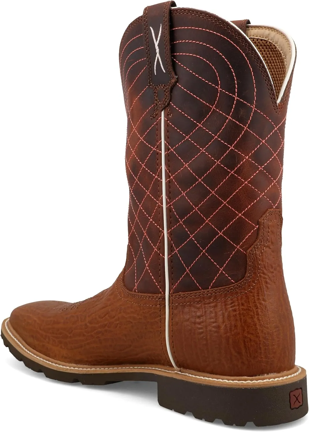Twisted X Men's 11" Tech X Boot, Wide Square Toe with CellStretch and Tech X