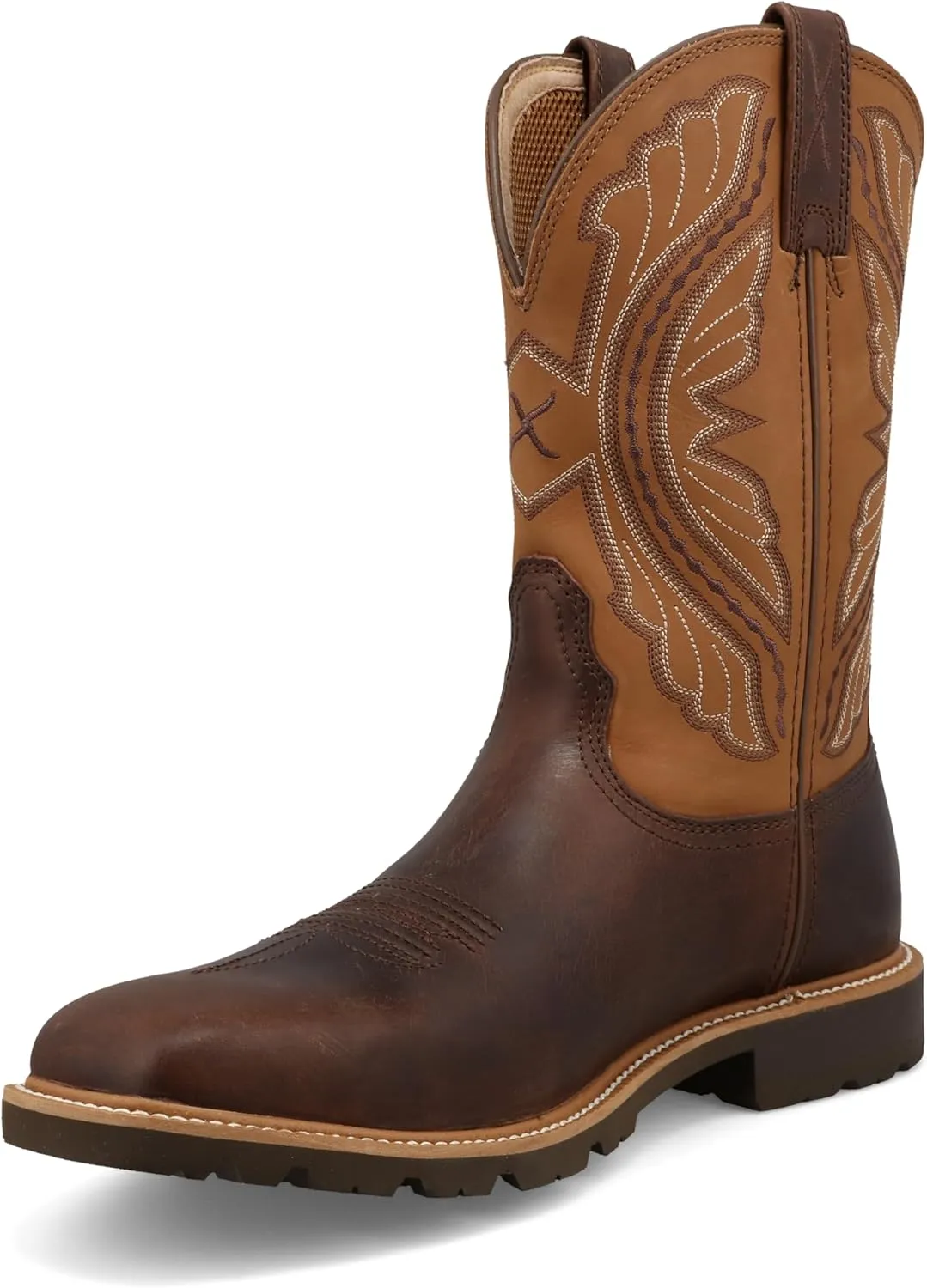 Twisted X Men's 11" Tech X Boot, Wide Square Toe with CellStretch and Tech X