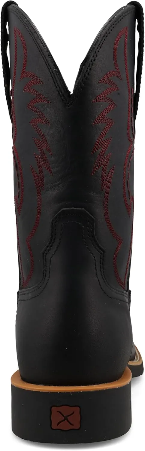 Twisted X Men's 11" Tech X Boot, Wide Square Toe with CellStretch and Tech X