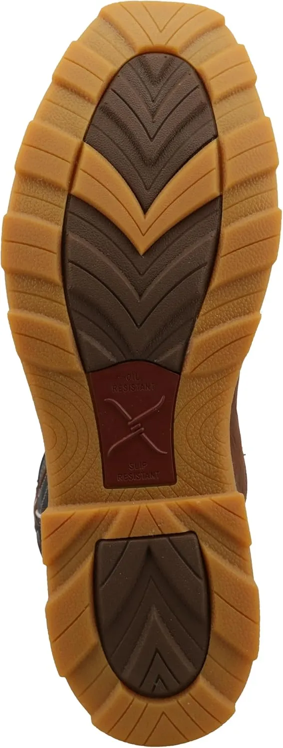 Twisted X Men's 12" UltraLite X Work Boot, Square Toe Nano Toe with UltraLite X