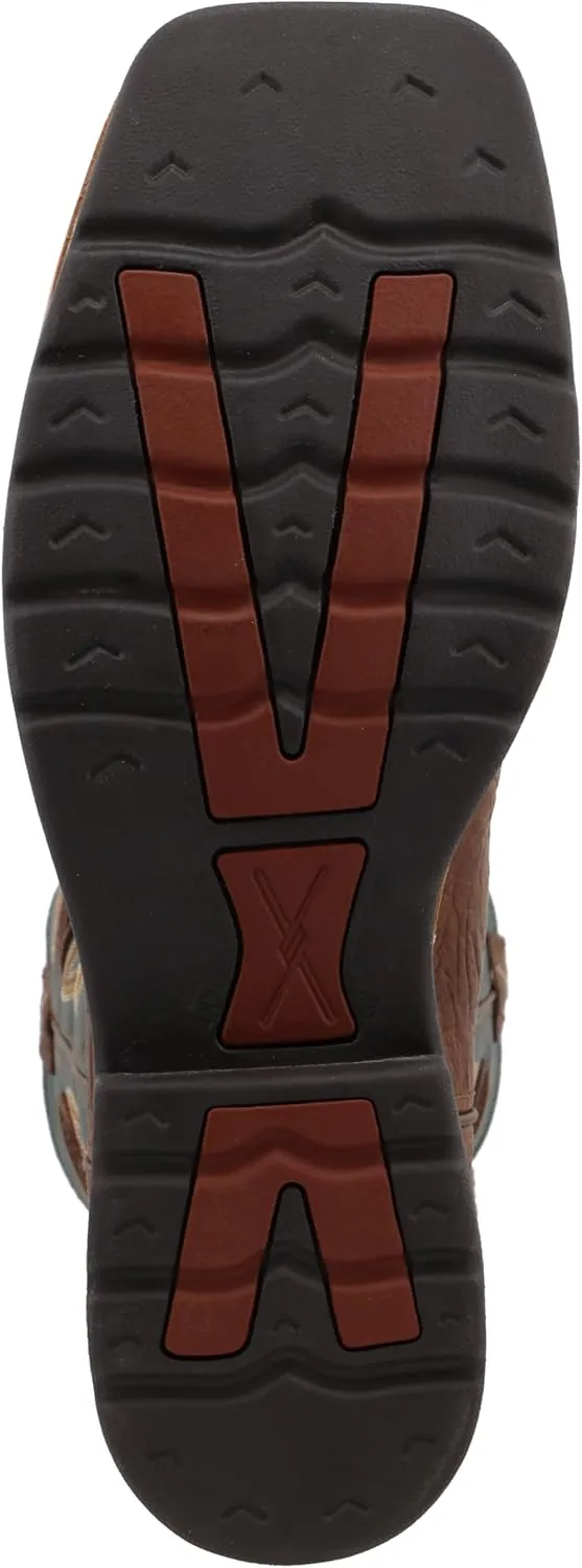 Twisted X Men's 4" Chelsea Wedge Sole Boot, Moc Toe