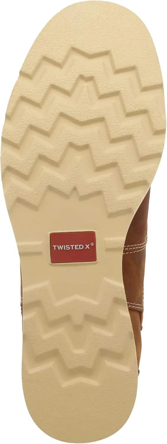 Twisted X Men's 4" Chelsea Wedge Sole Boot, Moc Toe