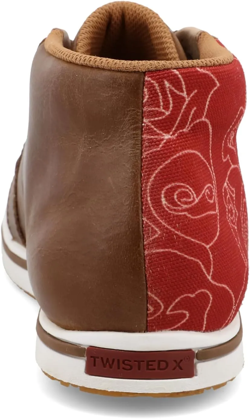 Twisted X Men's 4" Chelsea Wedge Sole Boot, Moc Toe