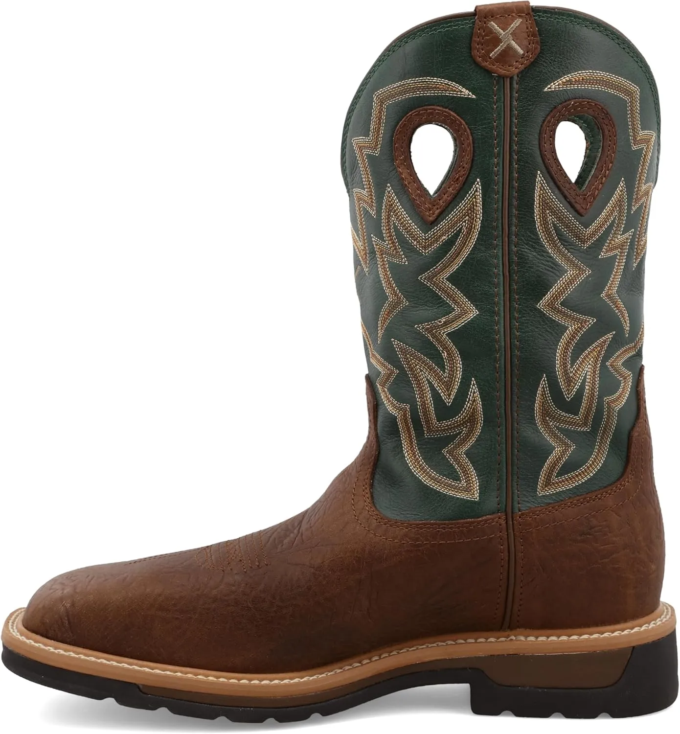 Twisted X Men's 4" Chelsea Wedge Sole Boot, Moc Toe