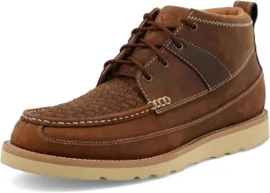 Twisted X Men's 4" Chelsea Wedge Sole Boot, Moc Toe
