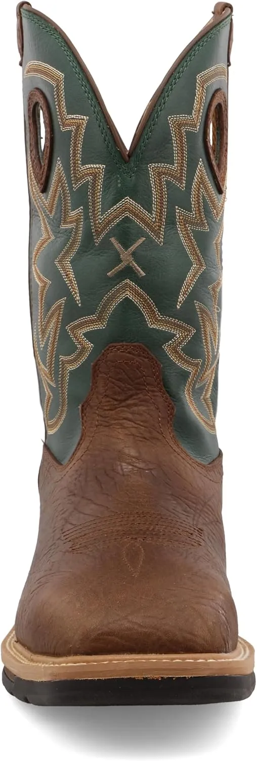 Twisted X Men's 4" Chelsea Wedge Sole Boot, Moc Toe