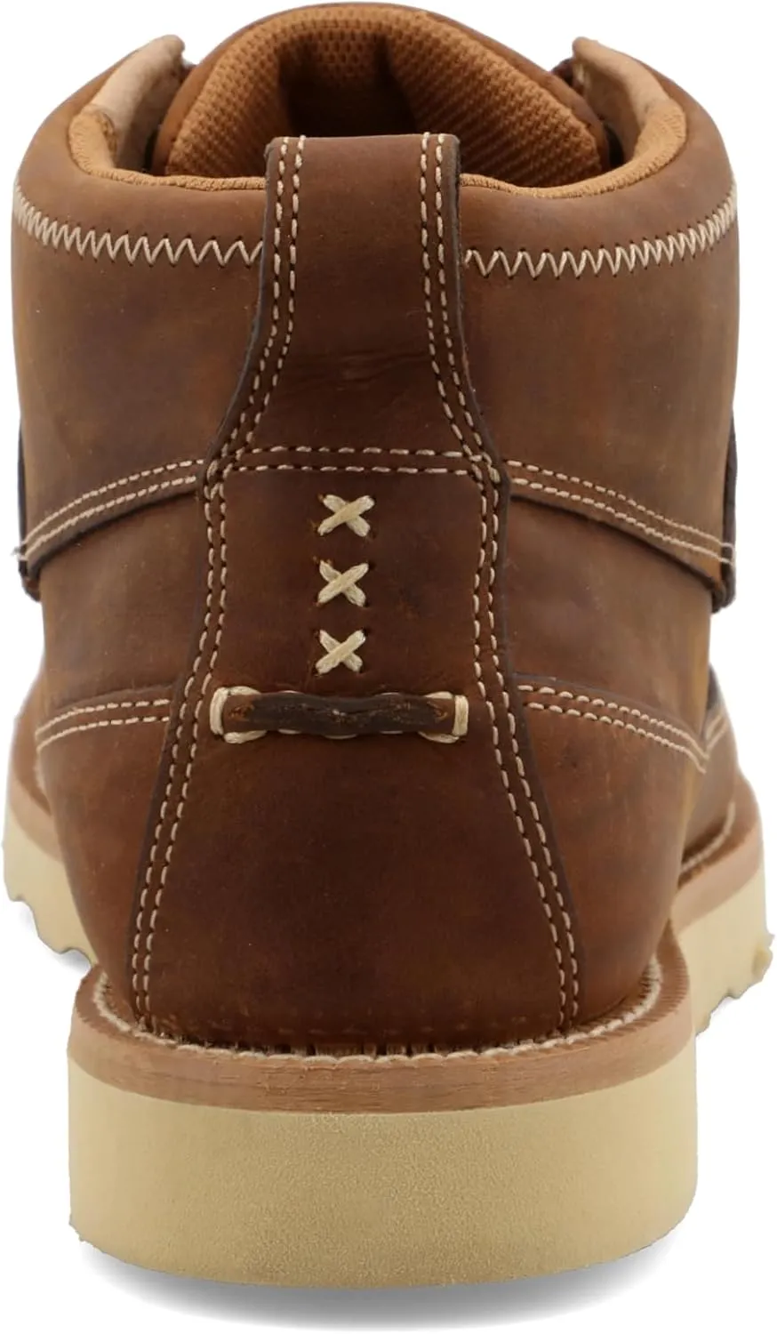 Twisted X Men's 4" Chelsea Wedge Sole Boot, Moc Toe