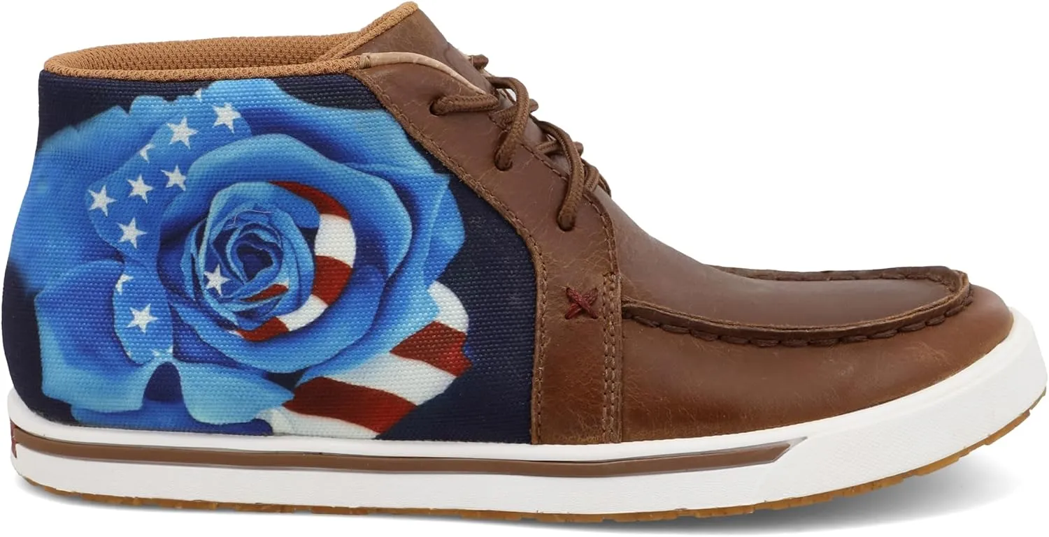 Twisted X Men's 4" Chelsea Wedge Sole Boot, Moc Toe