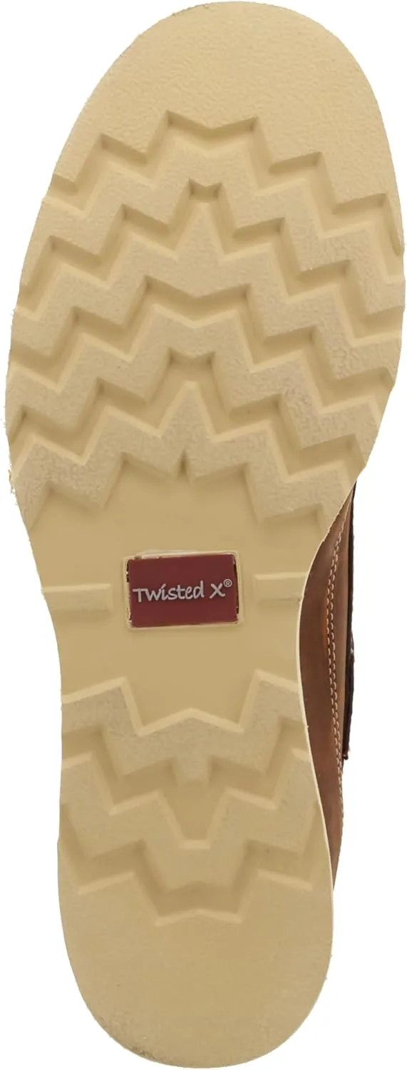 Twisted X Men's 4" Chelsea Wedge Sole Boot, Moc Toe