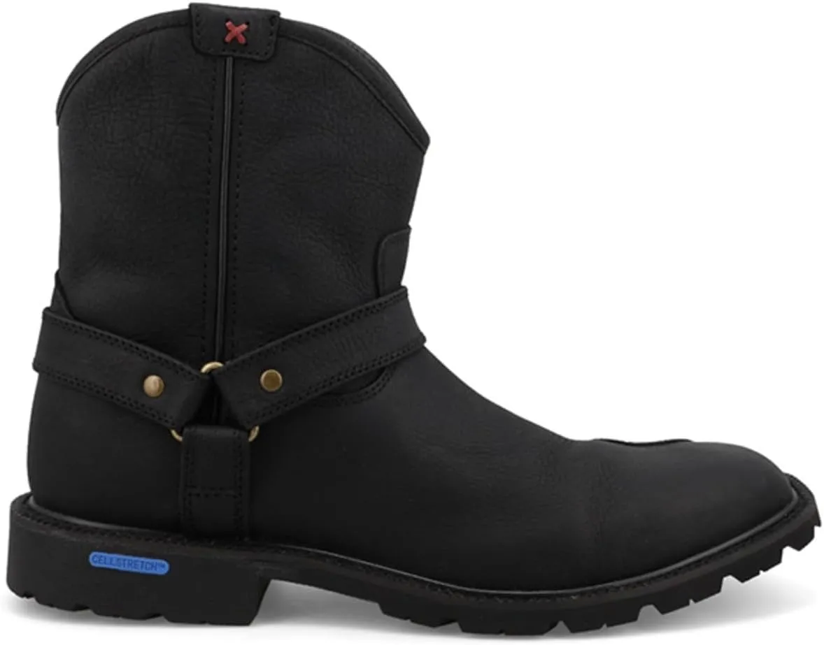 Twisted X Men's 8" Tech X Boot, Wide Square Toe with CellStretch and Tech X