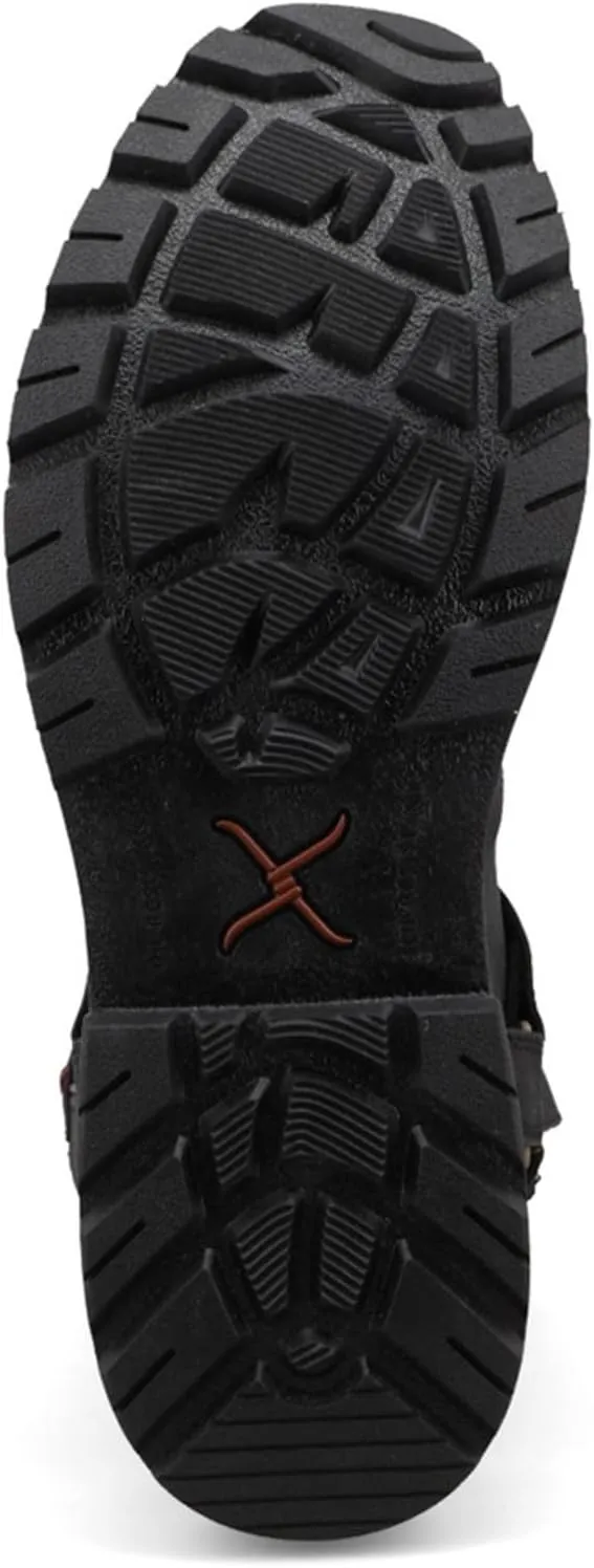 Twisted X Men's 8" Tech X Boot, Wide Square Toe with CellStretch and Tech X