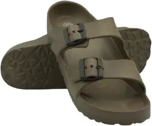 TX102 Men’s Sandals – Arch Support Slide Sandals with Adjustable Buckle Straps | Soft Cushioned Footbed, Non-Slip Sole, Open Toe Comfort for Indoor, Outdoor & Everyday Use