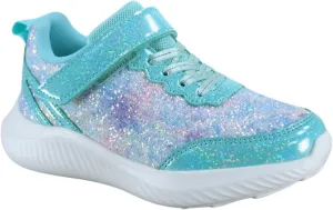 TZ Youth Kid's Girl's Glitter Fashion Sneakers Sparking Shiny Casual Athletic Walking Shoes