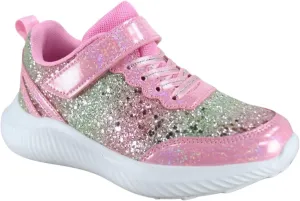 TZ Youth Kid's Girl's Glitter Fashion Sneakers Sparking Shiny Casual Athletic Walking Shoes