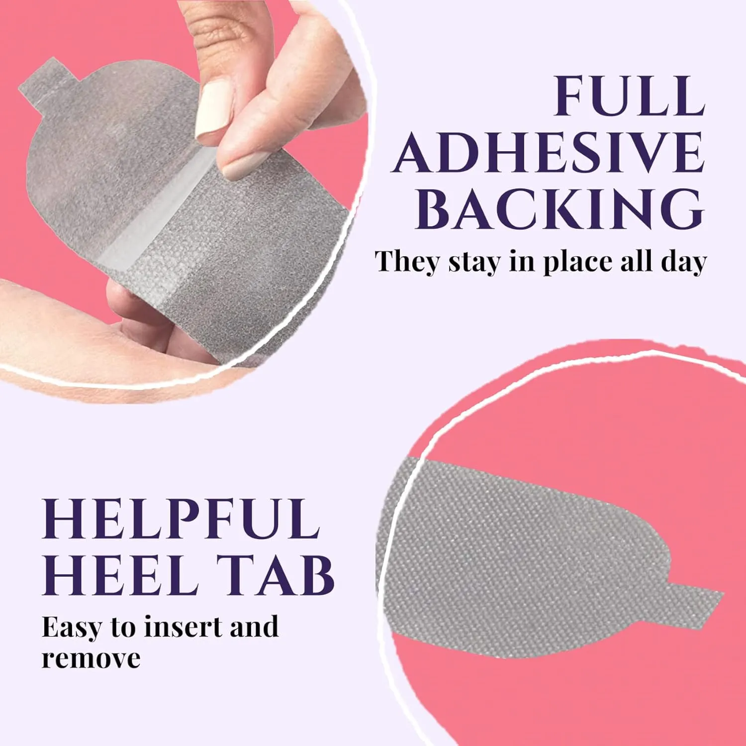 Ultra-Thin Shoe Inserts, Sweat & Odor Absorbent Insoles, Replaceable Barefoot Liners for Women’s Size 6-7, Slate Gray, 4 Pairs