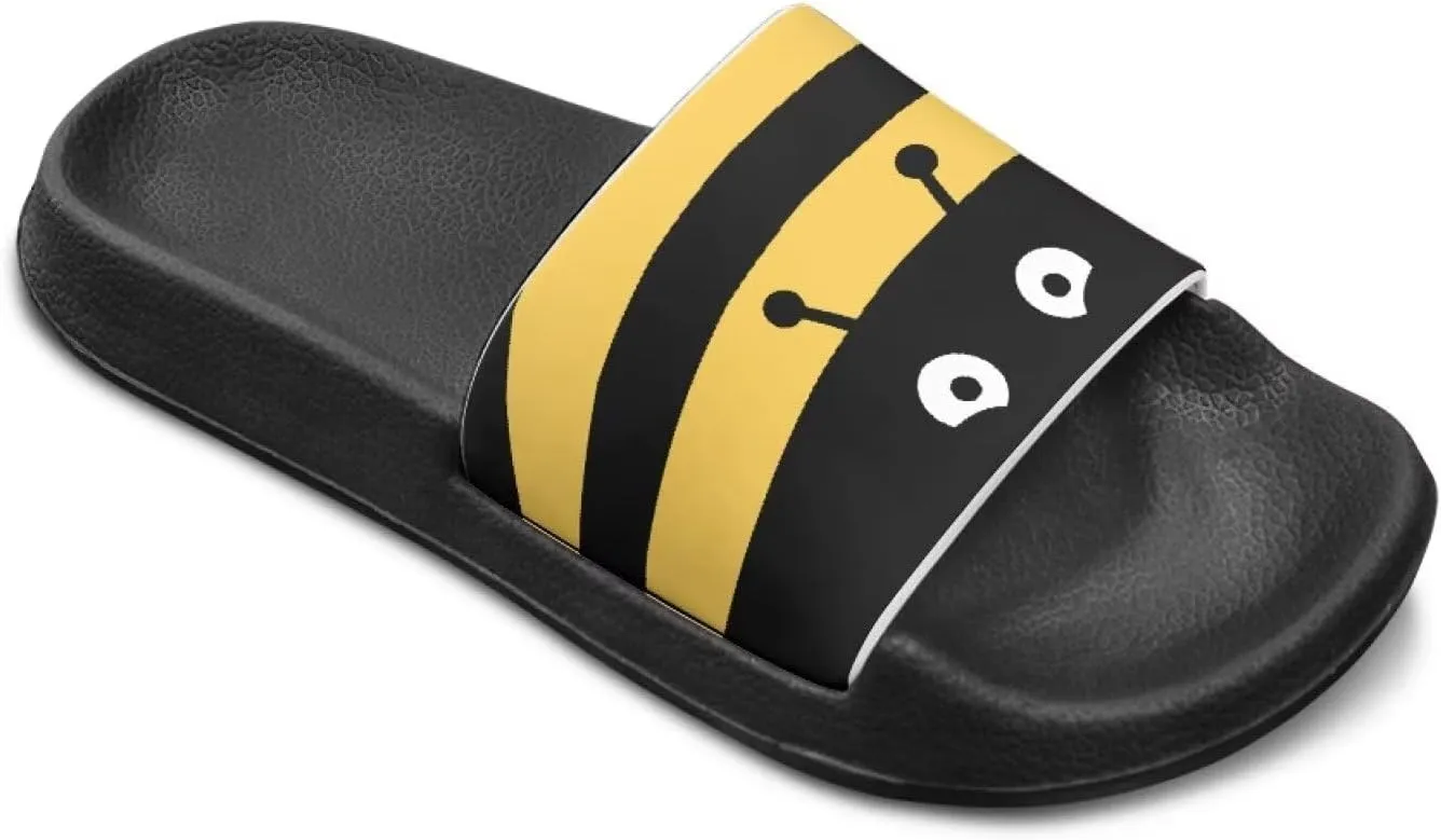 Unisex Kids Soft EVA Slides Print Non-Slip Waterproof Sandals for Shower Bathroom Pool for Little/Big Kids Size 11-3