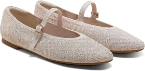 VIVAIA Nelly Almond-Toe Mary-Jane Adapatall Women's Casual Flats Slip on Comfortable Shoes