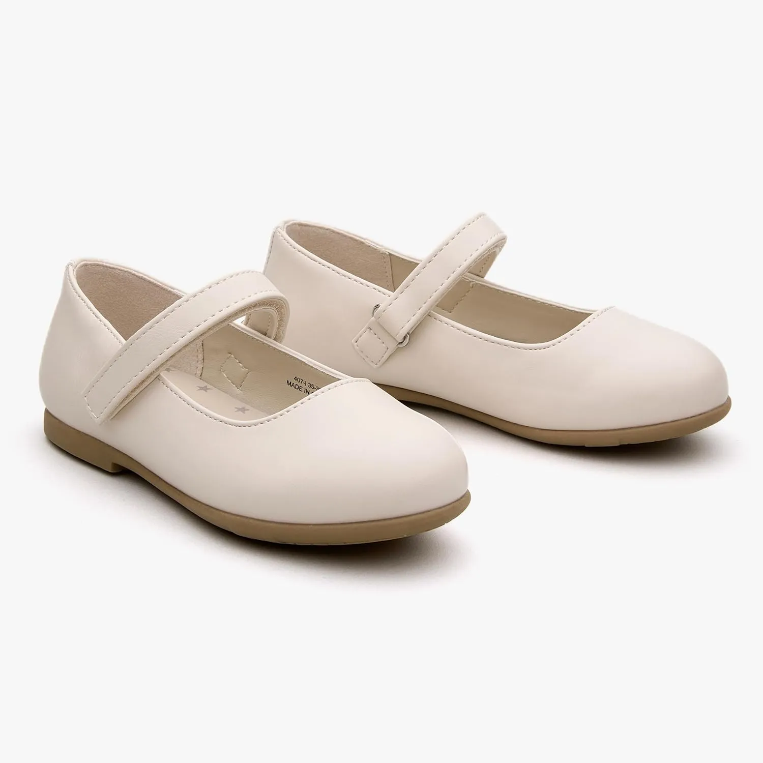 Weestep Girls Mary Jane Ballerina Flats Ballet Dress Shoes for Wedding Party School (Toddler/Little Kid)