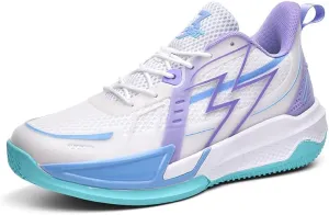 Women Basketball Shoes Fashion Sneakers Comfortable Unisex Athletic Lightweight Non Slip Outdoor Sport Volleyball Shoes