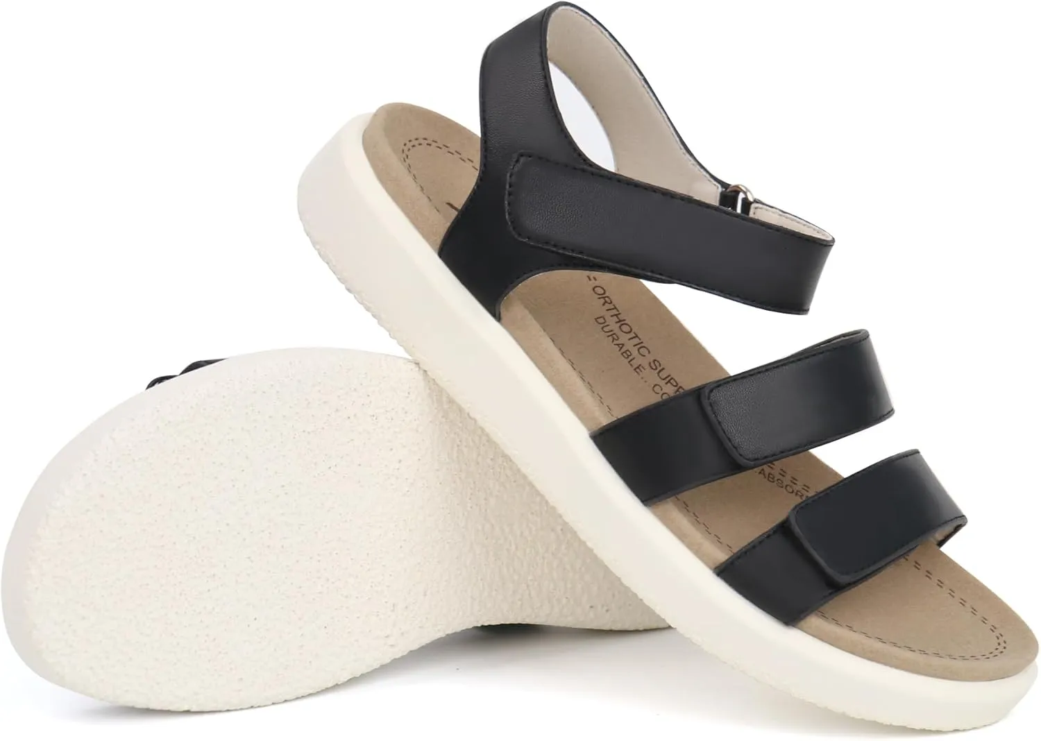 Women Orthotic Walking Sandals Orthopedic Arch Support Sandals Comfortable Sandals