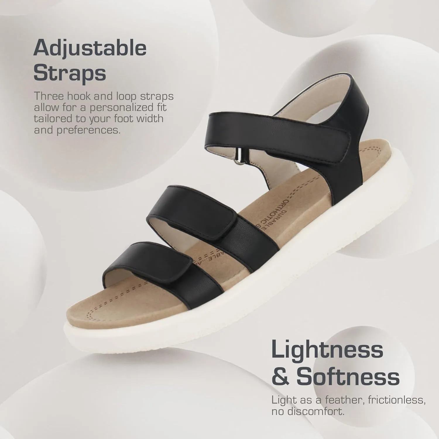 Women Orthotic Walking Sandals Orthopedic Arch Support Sandals Comfortable Sandals