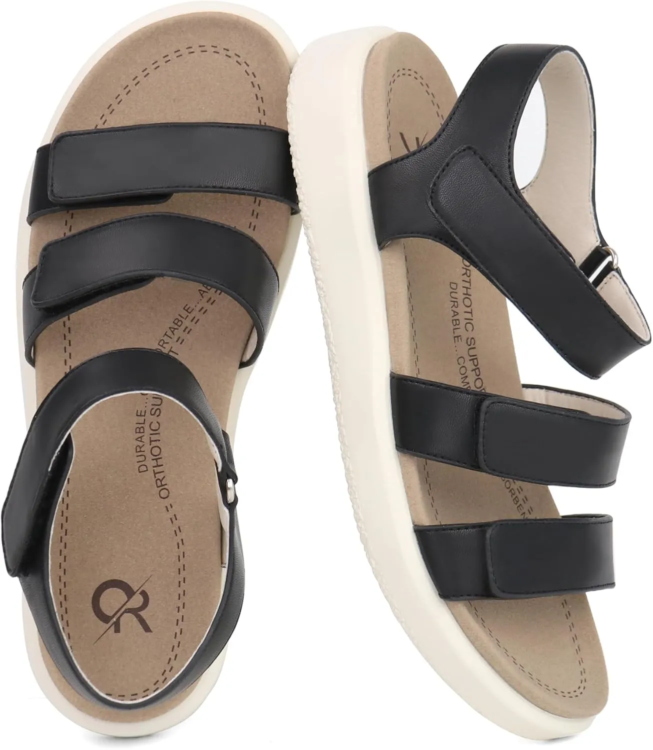Women Orthotic Walking Sandals Orthopedic Arch Support Sandals Comfortable Sandals