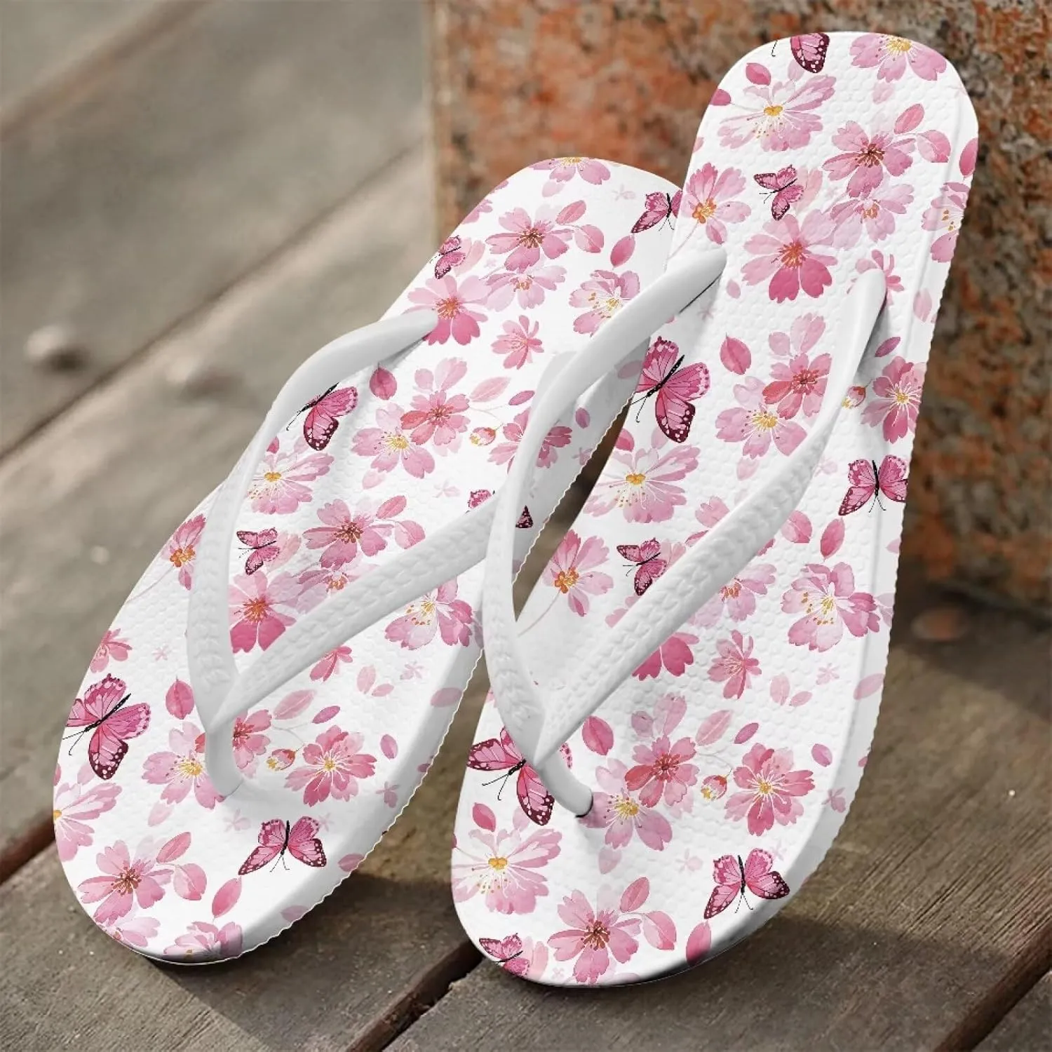 Women's Arch Support Daiy Flip Flops Comfortable Casual Summer Beach Thong Sandals Fashion Beach Slippers Size US 5.5-9.5